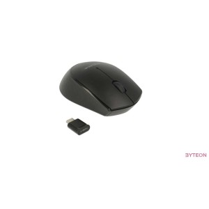 DeLock Optical 3-button mini mouse USB Type-C 2.4 GHz wireless Black