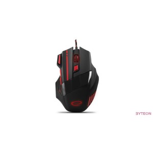 Esperanza MX201 Wolf Gamer mouse Black/Red