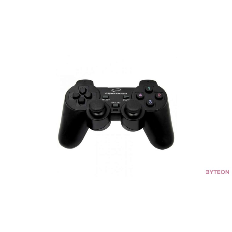 Esperanza Warrior Vibration Gamepad Black PC