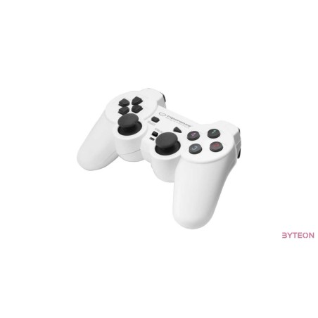 Esperanza Warrior Vibration Gamepad White PC