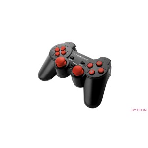 Esperanza Corsair USB gamepad Black/Red PC/PS2/PS3