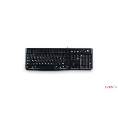 Logitech K120 OEM (ENG, USB) - Fekete