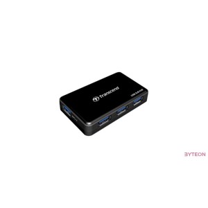 Transcend HUB3K USB3.0 4-Port Black