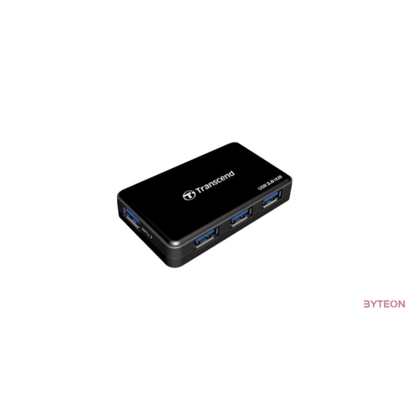 Transcend HUB3K USB3.0 4-Port Black