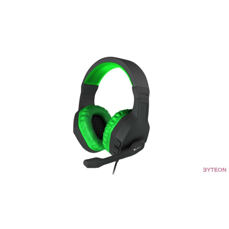 Natec Genesis Argon 200 Gamer Headset Black/Green