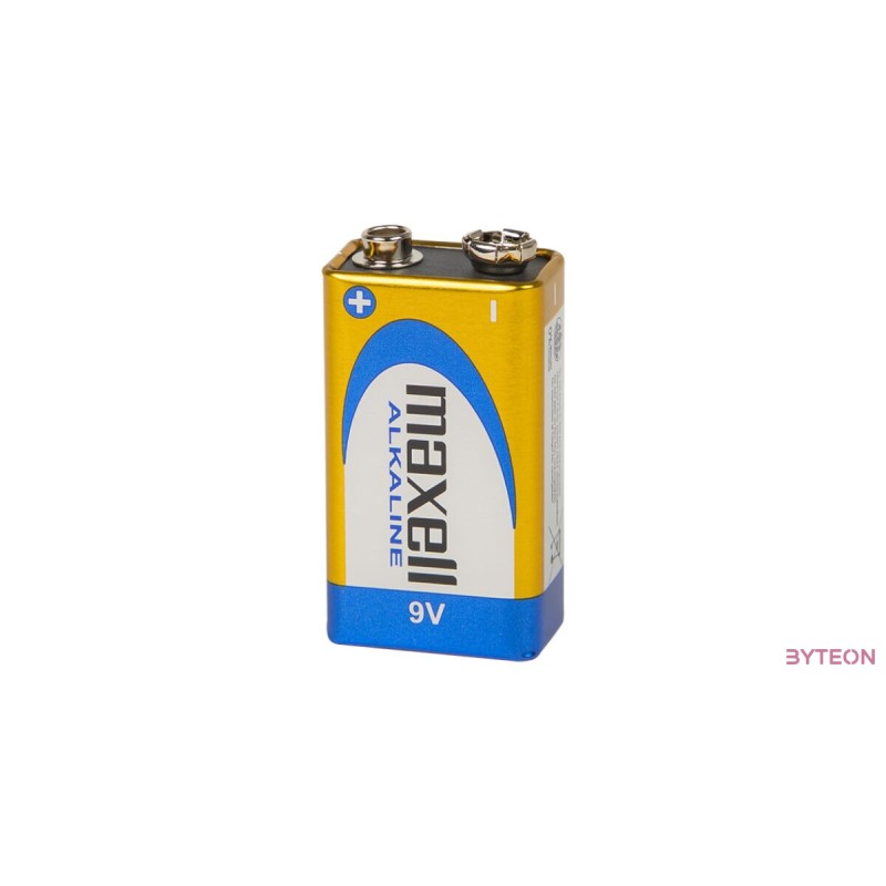 Maxell 9V alkáli elem 1db/csomag