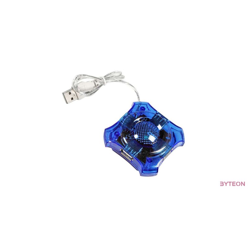 Esperanza 4-portos USB2.0 HUB Blue