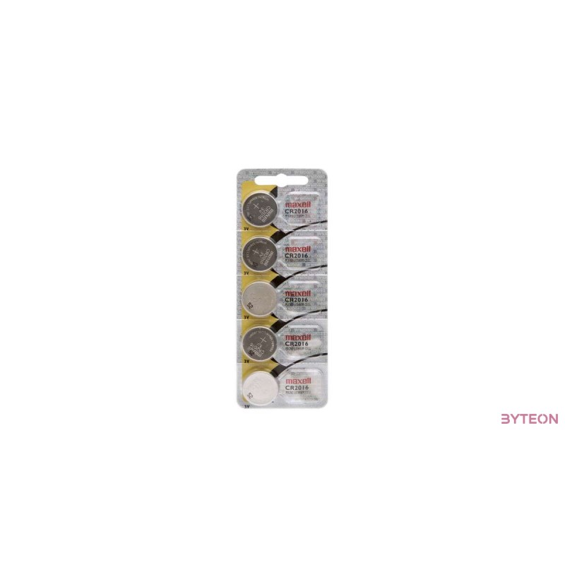 Maxell CR 2016 1db-os Lithium gombelem