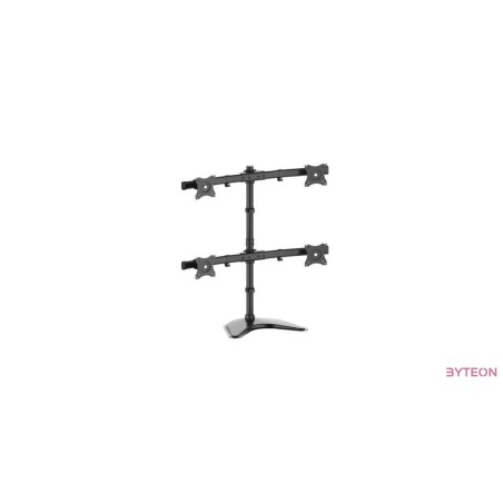 Multibrackets M Deskstand Basic Quad 15-27" Black