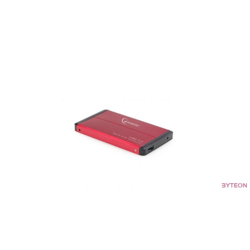 Gembird 2,5" EE2-U3S-2-R USB3.0 Enclosure Red