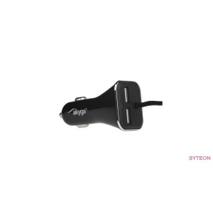 Akyga AK-CH-10 USB Adapter 12-24V/5V/9A 4USB Black