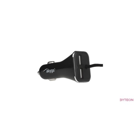 Akyga AK-CH-10 USB Adapter 12-24V/5V/9A 4USB Black