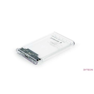 Gembird 2,5" EE2-U3S-5-S USB3.0 Enclosure Transparent
