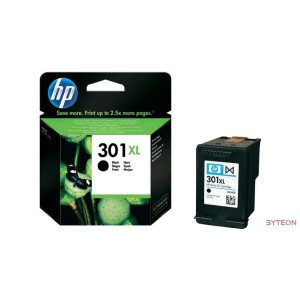 HP 301XL (CH563EE) - Fekete, nagy kapacitású