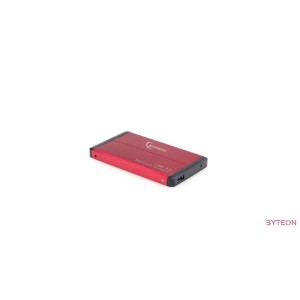 Gembird 2,5" EE2-U3S-2-R USB3.0 Enclosure Red