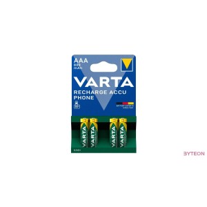 Varta Longlife Accu R2U AAAx4 800mAh