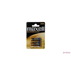 Maxell  alkáli micro ceruza elem (AAA)  4db/csomag