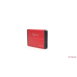 Gembird 2,5" EE2-U3S-2-R USB3.0 Enclosure Red