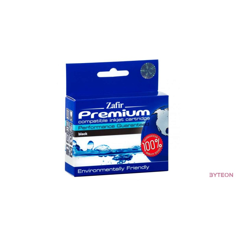 Zafir HP 655XL (CZ109AE) utángyártott Black tintapatron
