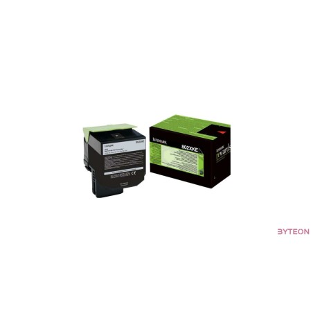 Lexmark 802XKE Extra High Black toner