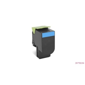 Lexmark 802XCE Extra High Cyan toner