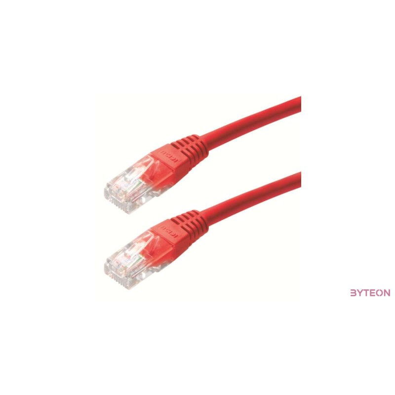 Gembird CAT5e UTP Patch cord 0.5m Red 