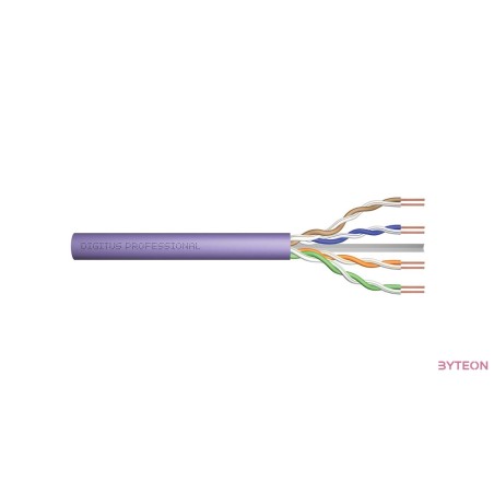 Digitus CAT6 U-UTP Installation cable 305m Purple