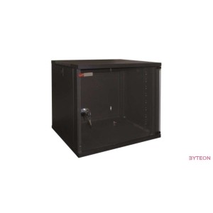 WP Wall Mount Rack 19" RWA Series 12U WxDxH: 540x600x580 mm, Black RAL 9005