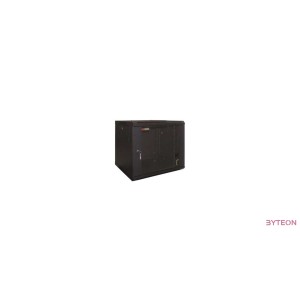 WP Wall Mount Rack 19" RWB Series 15U WxDxH: 600x600x770 mm, Black RAL 9005
