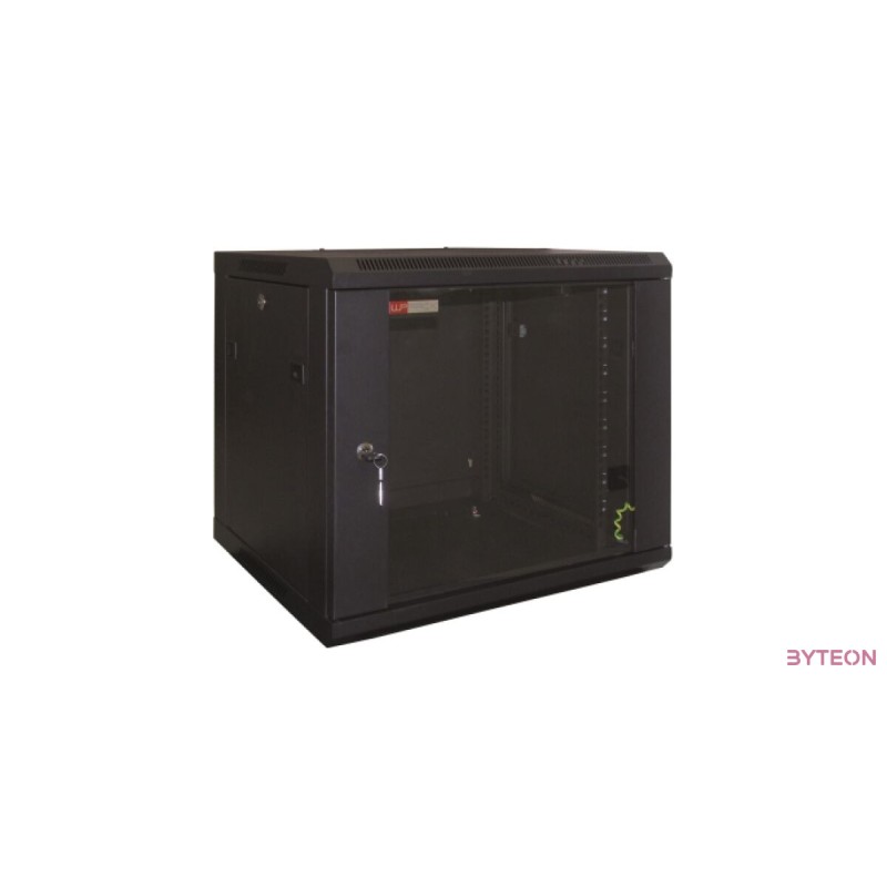 WP Wall Mount Rack 19" RWB Series 6U WxDxH: 600x500x370 mm, Black RAL 9005