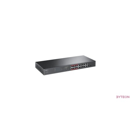 TP-Link TL-SL1218MP 16-Port 10/100Mbps + 2-Port Gigabit Unmanaged PoE Switch