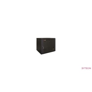 WP Wall Mount Rack 19" RWB Series 6U WxDxH: 600x500x370 mm, Black RAL 9005
