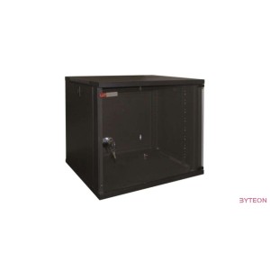 WP Wall Mount Rack 19" RWA Series 12U WxDxH: 540x600x580 mm, Black RAL 9005