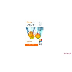 ColorWay Fotópapír fényes 180g, A4, 100 lap