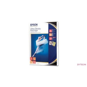 Epson ULTRA GLOSSY 13x18 cm, 300g, 50 lap