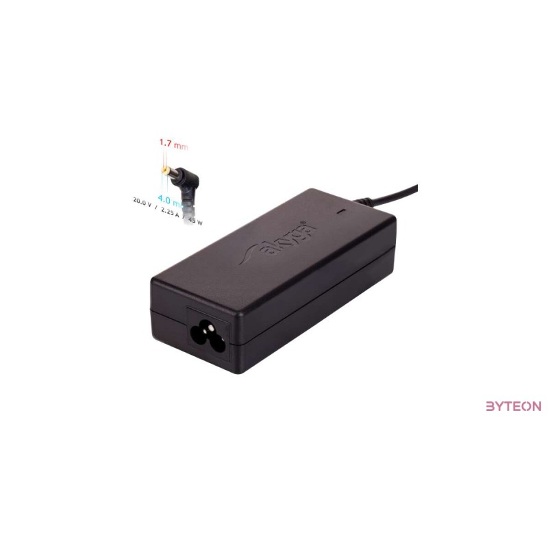 Akyga AK-ND-50 Adapter Lenovo 20V/2,25A 45W