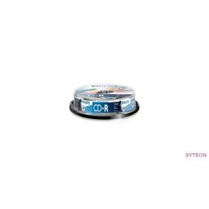 Philips CD-R 80 52x 10db/henger (10-es címke)