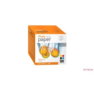 ColorWay Fotópapír fényes 180g, 10x15, 500 lap