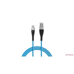 Delight iPhone adatkábel szövet bevonat 2m (vegyes szín)