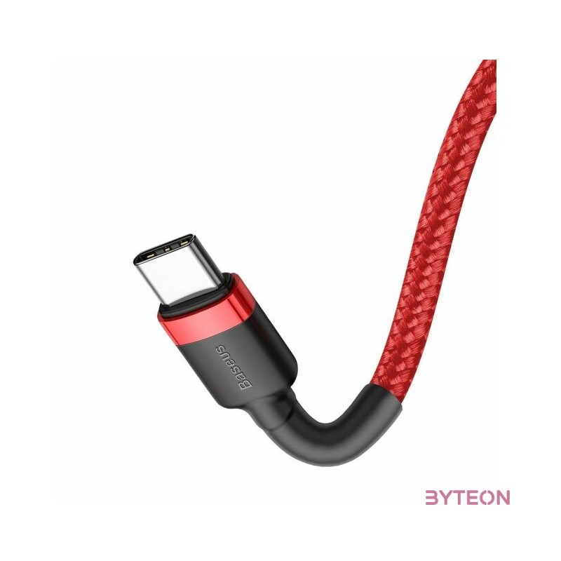 Baseus  Cafule USB Type-C - USB Type-C QC3.0 cable 1m Red