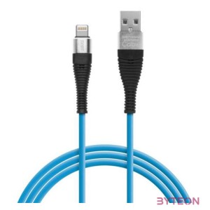 Delight iPhone adatkábel szövet bevonat 1m (több szín)