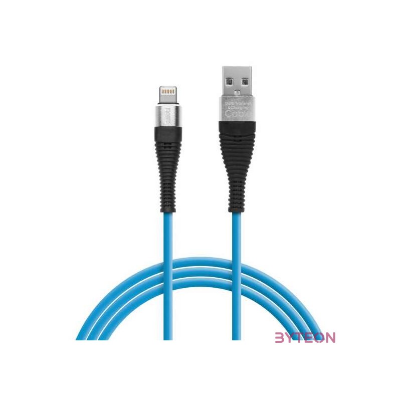 Delight iPhone adatkábel szövet bevonat 1m (több szín)