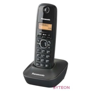 Panasonic KX-TG1611HGH DECT cordless hívóazonosítós telefon Grey