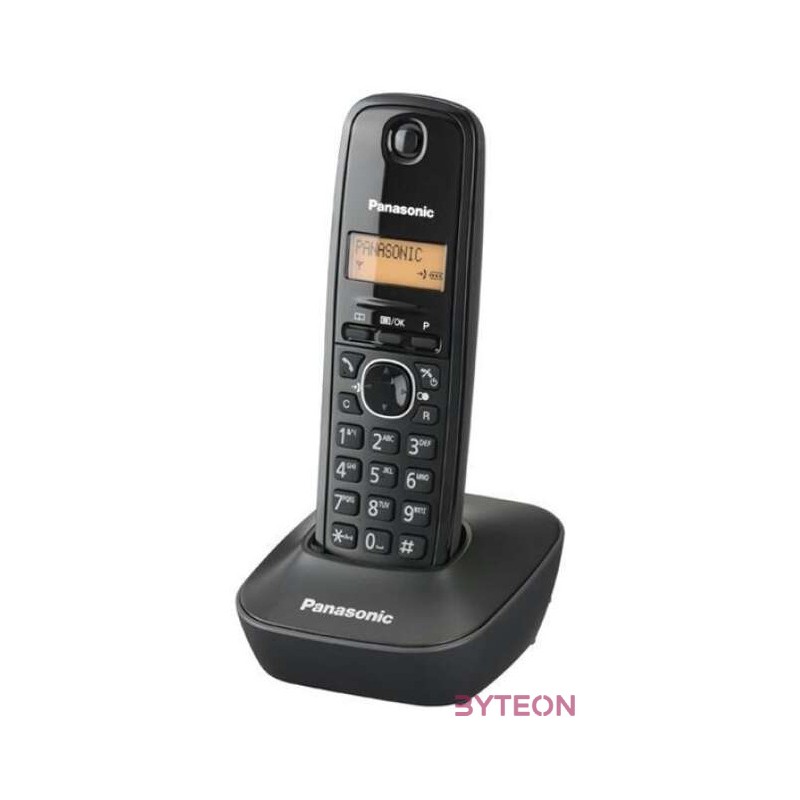 Panasonic KX-TG1611HGH DECT cordless hívóazonosítós telefon Grey
