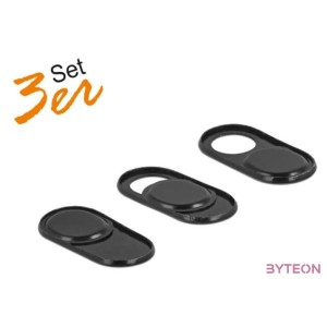 DeLock Webcam Cover for Laptop, Tablet and Smartphone 3 pack