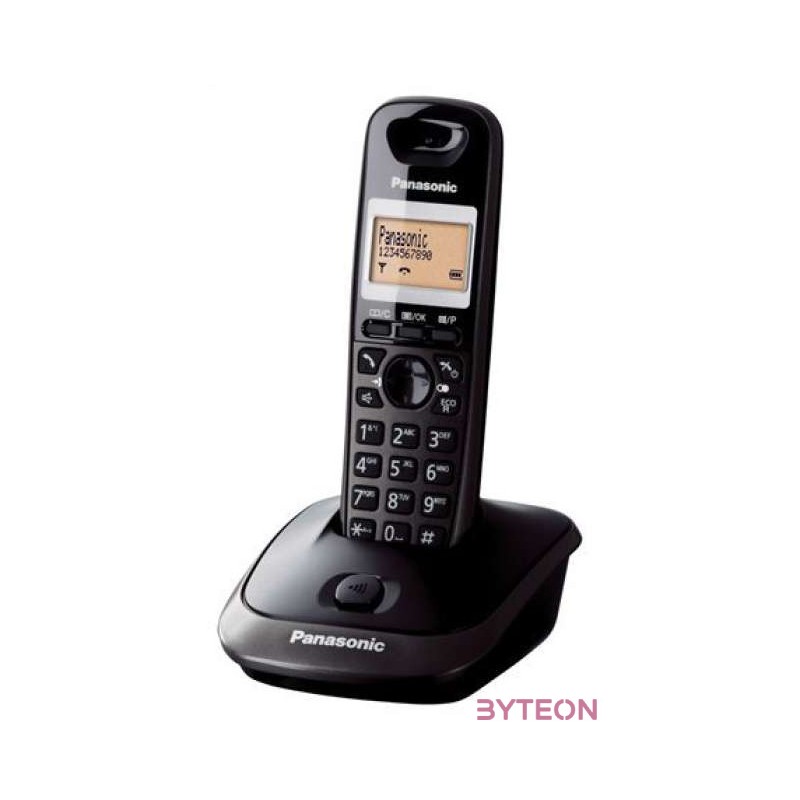 Panasonic KX-TG2511HGT Dect telefon Titan Black
