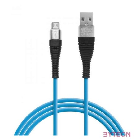 Delight Android adatkábel szövet bevonat 1m (több szín)