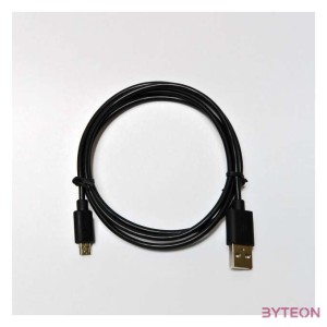 Hama microUSB cable 1m Black