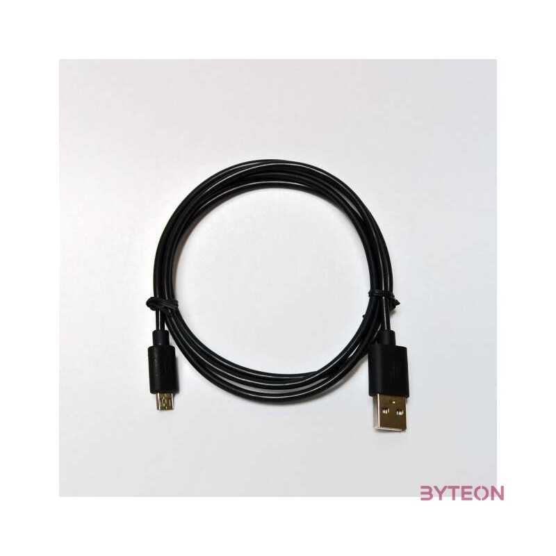Hama microUSB cable 1m Black