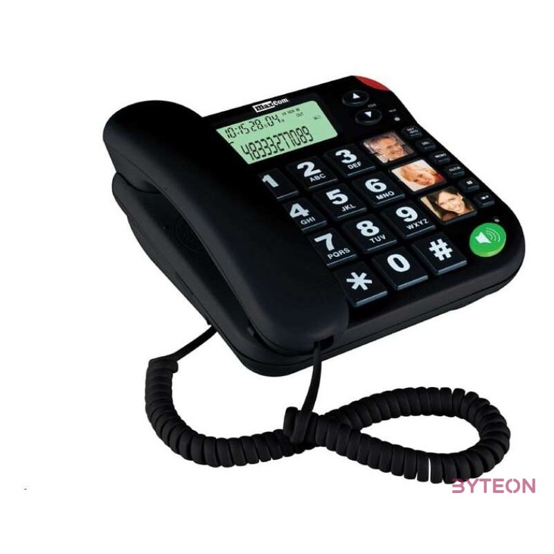 Maxcom KXT480 Vezetékes telefon Black